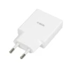 Мережевий зарядний пристрій iBOX C-43 GaN PD 30 Вт Slim USB-A + USB-C White (5903968681258)