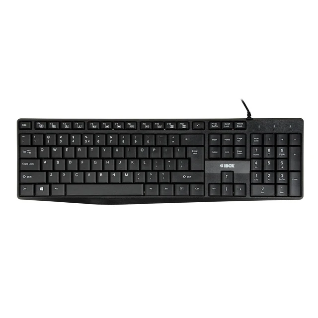 Клавиатура iBOX Eris IKC2010B US раскладка Black (5903968681289)