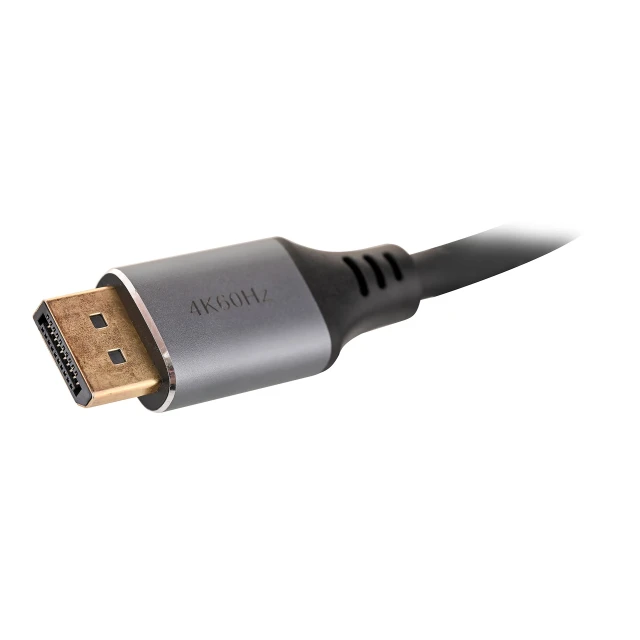 Кабель iBOX DisplayPort 4K 60 Hz позолочений штекер 3 м (5903968681555)