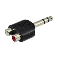 Адаптер SOUND STATION QUALITY 2 x RCA (female) — Jack 6,3 мм stereo (5904161822318)