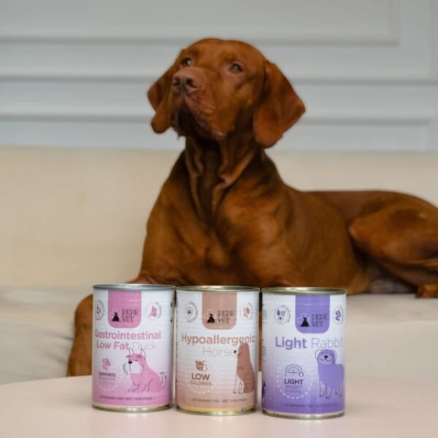 Ветеринарна дієта для собак Paka Zwierzaka Pepe Vet Gastrointestinal Low Fat з качкою 400 г (5904266540551)
