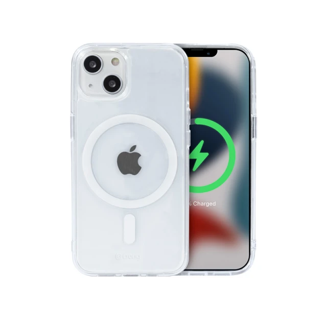 Чохол Crong Clear MAG Cover для iPhone 13 mini Transparent with MagSafe (CRG-CLRM-IP1354-TRS)