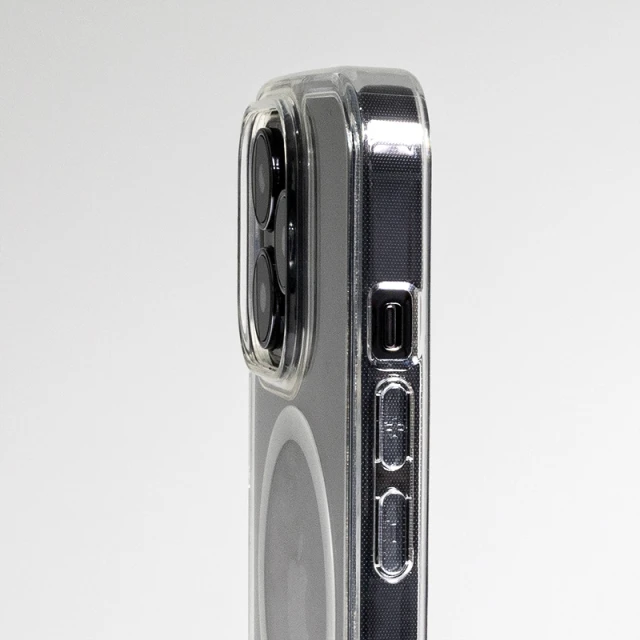 Чохол Crong Clear MAG Cover для iPhone 13 mini Transparent with MagSafe (CRG-CLRM-IP1354-TRS)