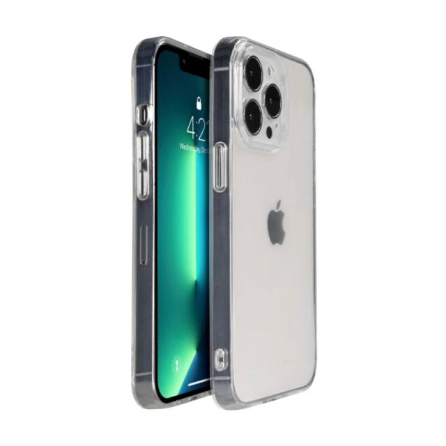 Чохол Crong Crystal Slim Cover для iPhone 13 Pro Transparent (CRG-CRSLIM-IP1361P-TRS)
