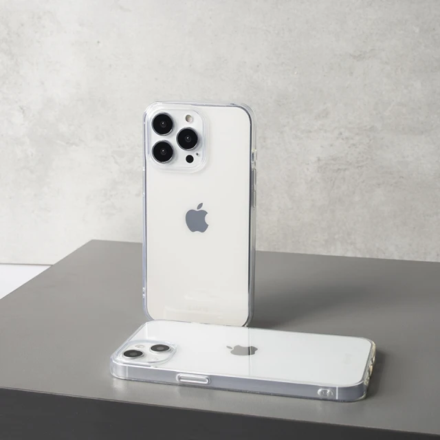 Чохол Crong Crystal Slim Cover для iPhone 13 Pro Max Clear (CRG-CRSLIM-IP1367-TRS)