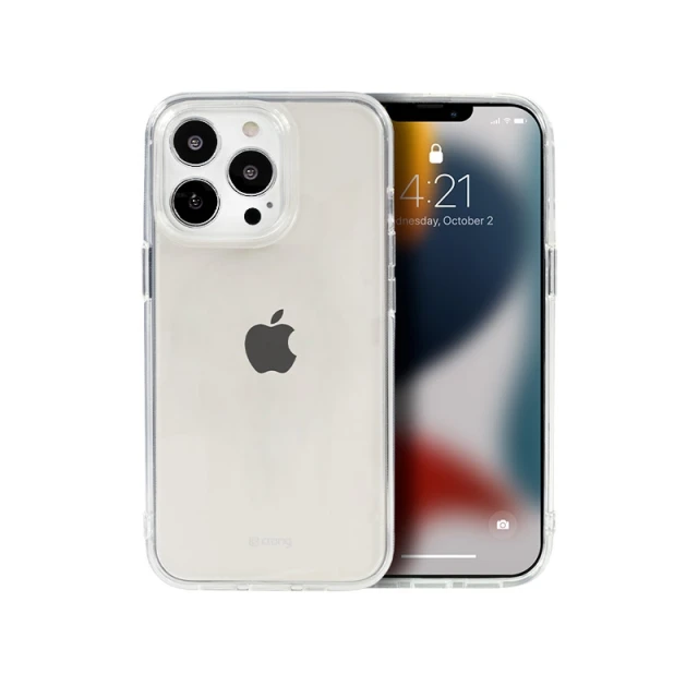 Чохол Crong Crystal Slim Cover для iPhone 13 Pro Max Clear (CRG-CRSLIM-IP1367-TRS)
