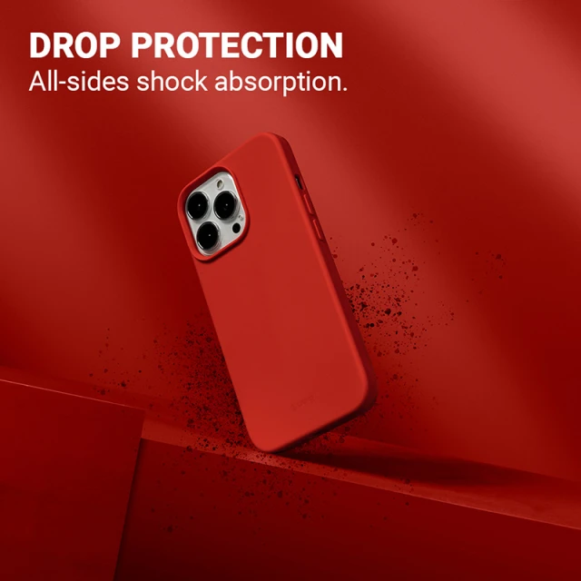 Чохол Crong Color Cover для iPhone 13 Pro Max Red (CRG-COLR-IP1367-RED)