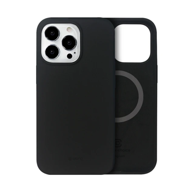 Чохол Crong Color Cover Magnetic для iPhone 13 Pro Max Black (CRG-COLRM-IP1367-BLK)