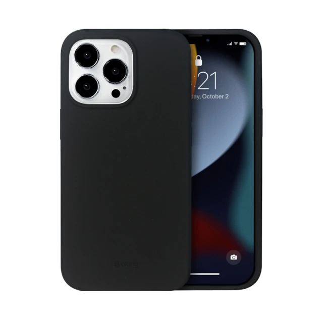Чохол Crong Color Cover Magnetic для iPhone 13 Pro Max Black (CRG-COLRM-IP1367-BLK)