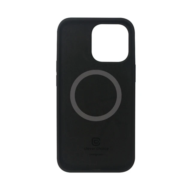 Чохол Crong Color Cover Magnetic для iPhone 13 Pro Max Black (CRG-COLRM-IP1367-BLK)