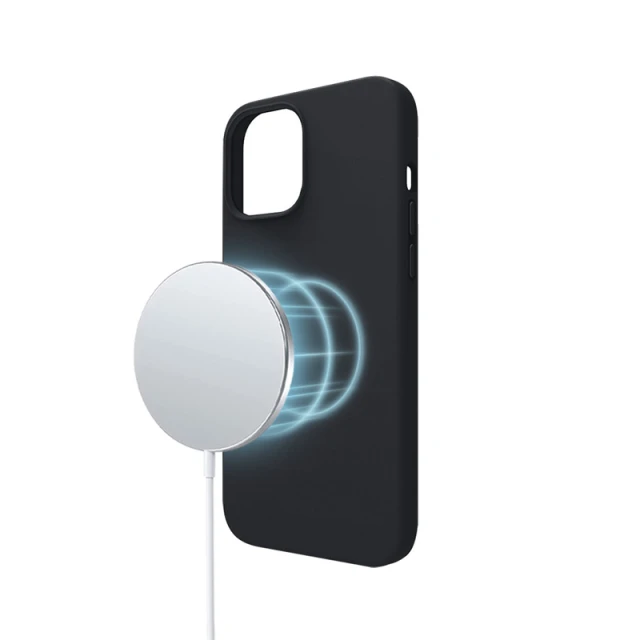 Чохол Crong Color Cover Magnetic для iPhone 13 Pro Max Black (CRG-COLRM-IP1367-BLK)