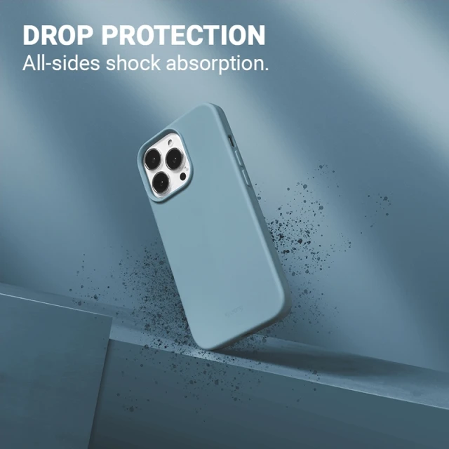 Чехол Crong Color Cover для iPhone 13 Pro Max Blue (CRG-COLR-IP1367-LBLU)