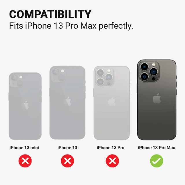 Чохол Crong Color Cover Magnetic для iPhone 13 Pro Max Navy (CRG-COLRM-IP1367-BLUE)