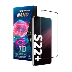 Захисне скло Crong 7D Nano Flexible Glass для Samsung Galaxy S22 Plus (CRG-7DNANO-SGS22P)