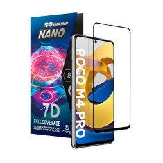 Захисне скло Crong 7D Nano Flexible Glass для Xiaomi POCO M4 Pro 5G (CRG-7DNANO-PCM4P)