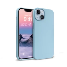 Чехол Crong Color Cover для iPhone 14 Plus Blue (CRG-COLR-IP1467-LBLU)