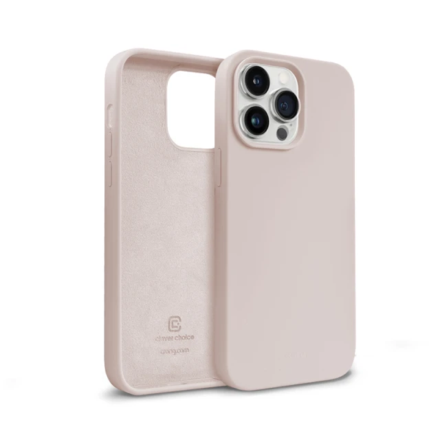 Чохол Crong Color Cover для iPhone 14 Pro Pink (CRG-COLR-IP1461P-PNK)
