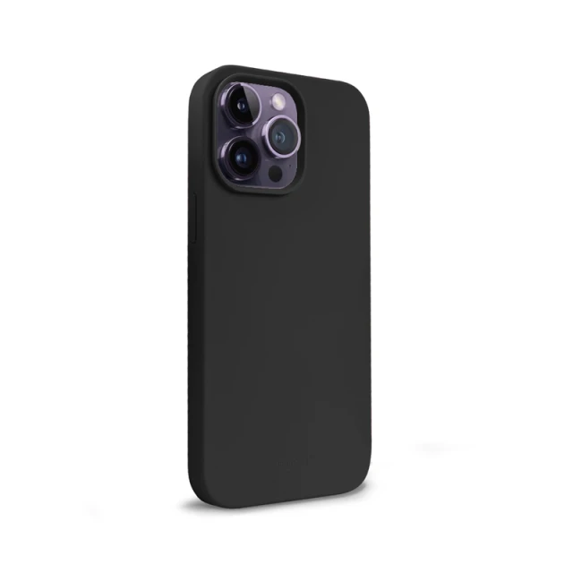 Чохол Crong Color Cover для iPhone 14 Pro Max Black (CRG-COLR-IP1467P-BLK)