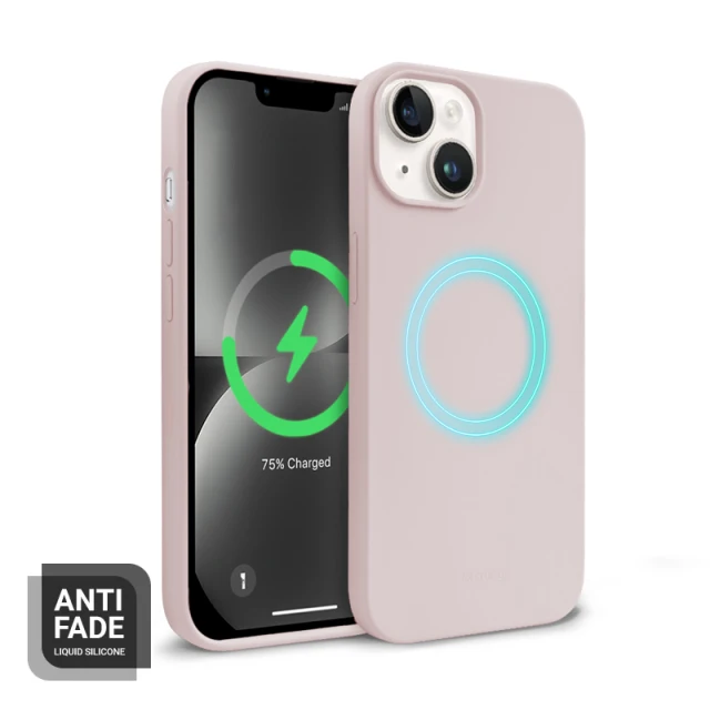 Чохол Crong Color Cover Magnetic для iPhone 14 Plus Pink (CRG-COLRM-IP1467-PNK)