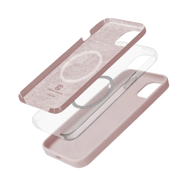 Чохол Crong Color Cover Magnetic для iPhone 14 Plus Pink (CRG-COLRM-IP1467-PNK)