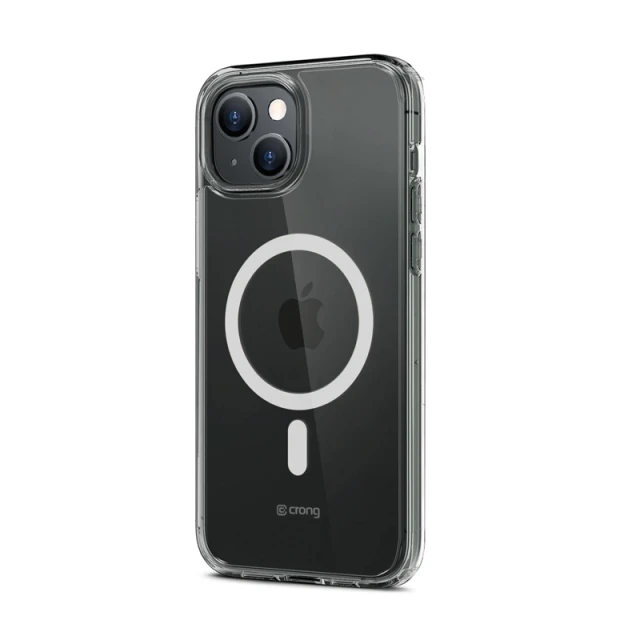 Чохол Crong Clear MAG Cover для iPhone 14 Plus Transparent with MagSafe (CRG-CLRM-IP1467-TRS)
