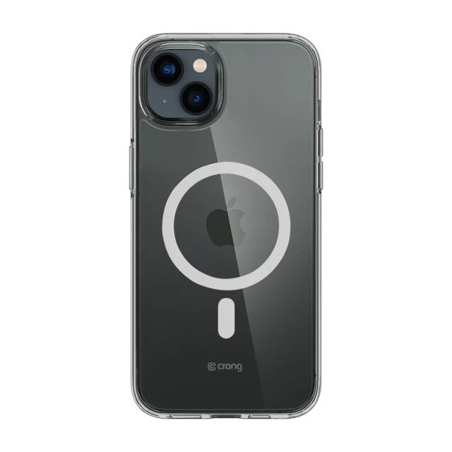 Чохол Crong Clear MAG Cover для iPhone 14 Plus Transparent with MagSafe (CRG-CLRM-IP1467-TRS)