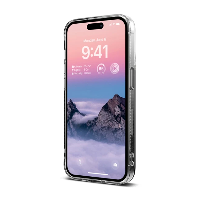 Чехол Crong Crystal Slim Cover для iPhone 14 Pro Clear (CRG-CRSLIM-IP1461P-TRS)