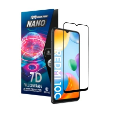 Защитное стекло Crong 7D Nano Flexible Glass для Xiaomi Redmi 10C (CRG-7DNANO-XRMI10C)