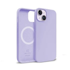Чехол Crong Color Cover Magnetic для iPhone 14 Plus Purple with MagSafe (CRG-COLRM-IP1467-PRP)