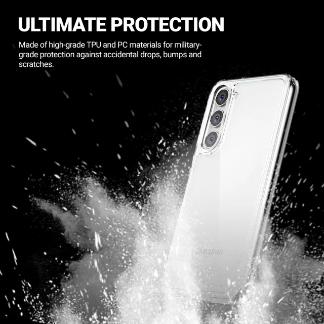 Чохол Crong Crystal Shield Cover для Samsung Galaxy S23 Plus Clear (CRG-CSHC-SGS23P-TRS)
