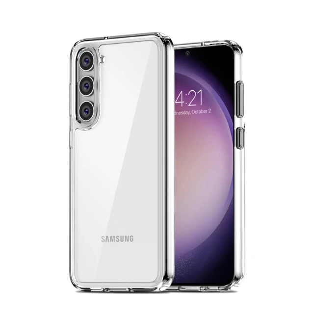 Чохол Crong Crystal Shield Cover для Samsung Galaxy S23 Plus Clear (CRG-CSHC-SGS23P-TRS)