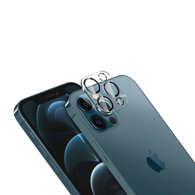 Захисне скло для камери Crong Lens Shield для iPhone 12 Pro (CRG-LSIP12P)