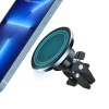 Автотримач Crong Carclip Magnetic Black (CRG-CH6-BLK)