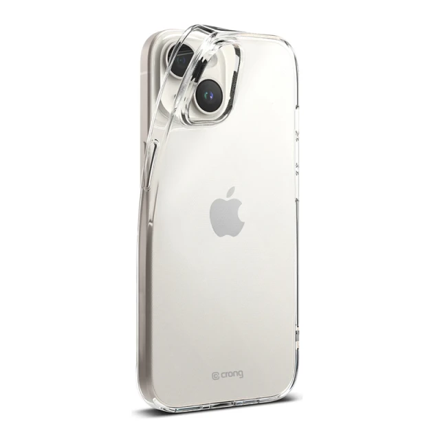 Чохол Crong Crystal Slim Cover для iPhone 15 Plus Clear (CRG-CRSLIM-IP1567-TRS)