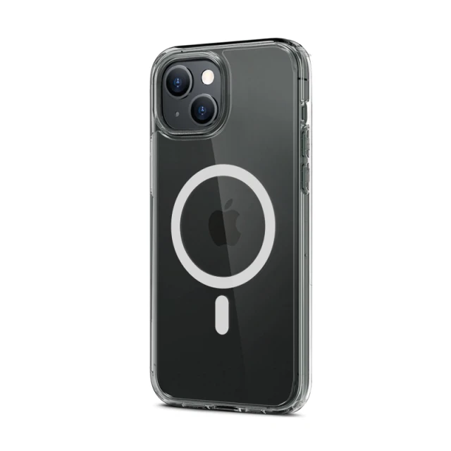 Чохол Crong Clear MAG Cover для iPhone 15 Plus Clear (CRG-CLRM-IP1567-TRS)