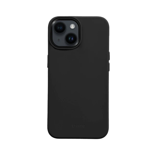 Чохол Crong Color Cover LUX Magnetic для iPhone 15 Plus Black (CRG-COLRLM-IP1567-BLK)