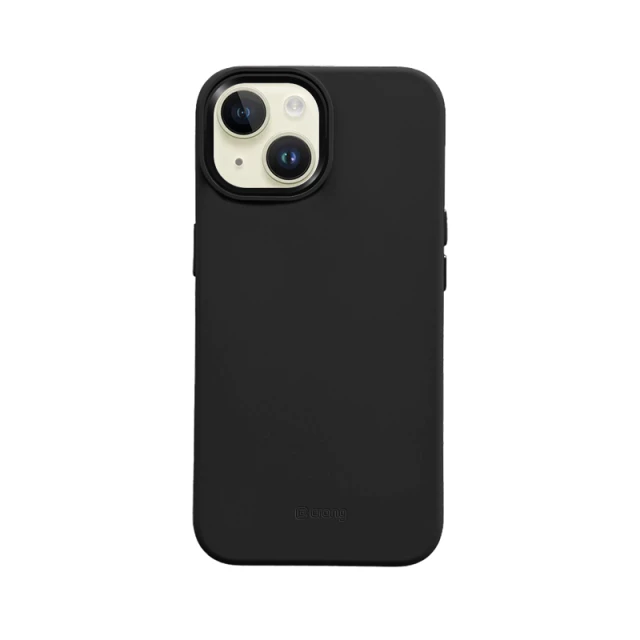 Чохол Crong Color Cover LUX Magnetic для iPhone 15 Plus Black (CRG-COLRLM-IP1567-BLK)