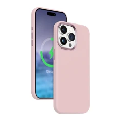 Чохол Crong Color Cover LUX Magnetic для iPhone 15 Pro Pink (CRG-COLRLM-IP1561P-PNK)