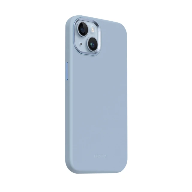 Чохол Crong Color Cover LUX Magnetic для iPhone 15 Plus Blue (CRG-COLRLM-IP1567-LBLU)