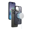 Чохол Crong Hybrid Frost MAG для iPhone 15 Pro Navy (CRG-HFM-IP1561P-BLUE)