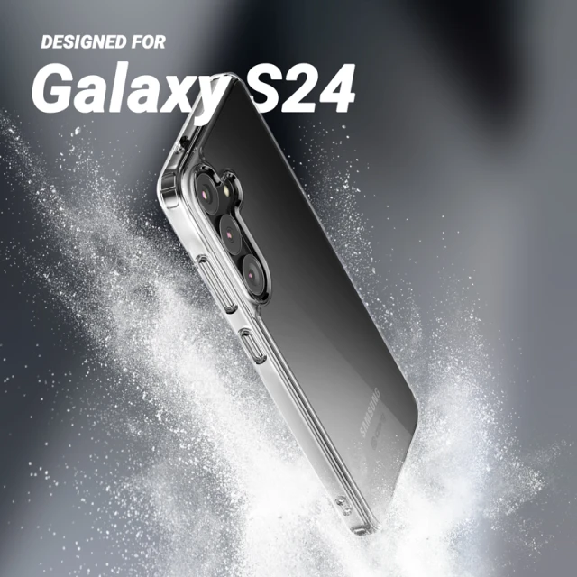 Чехол Crong Crystal Shield Cover для Samsung Galaxy S24 Clear (CRGCSHCSGS24TRS)