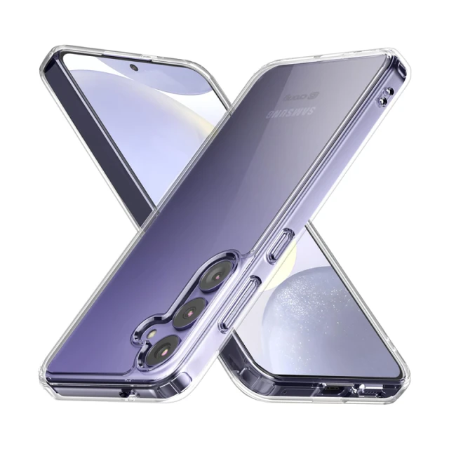 Чехол Crong Crystal Shield Cover для Samsung Galaxy S24 Clear (CRGCSHCSGS24TRS)