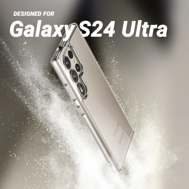 Чохол Crong Crystal Shield Cover для Samsung Galaxy S24 Ultra Clear (CRGCSHCSGS24UTRS)