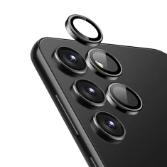 Захисне скло для камери Crong Lens Ring для Samsung Galaxy S24 Black (CRG-LRSGS24-BLK)