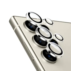 Защитное стекло для камеры Crong Lens Ring для Samsung Galaxy S24 Ultra Clear (CRG-LRSGS24U-CLR)