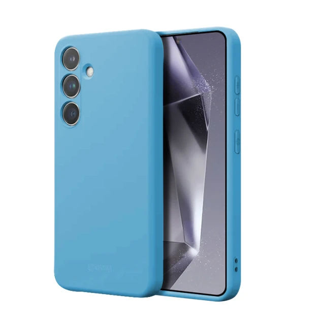Чохол Crong Color Cover для Samsung Galaxy S24 Blue (CRGCOLRSGS24LBLU)