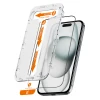 Захисне скло Crong EasyShield для iPhone 16 / iPhone 15 (2 pack) (CRGES2PIP1561)