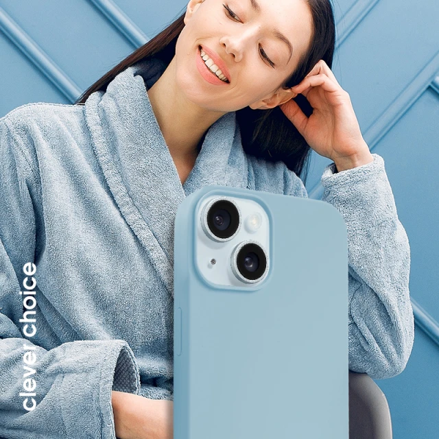 Чохол Crong Color Cover Magnetic для iPhone 15 Blue (CRGCOLRMIP1561LBLU)