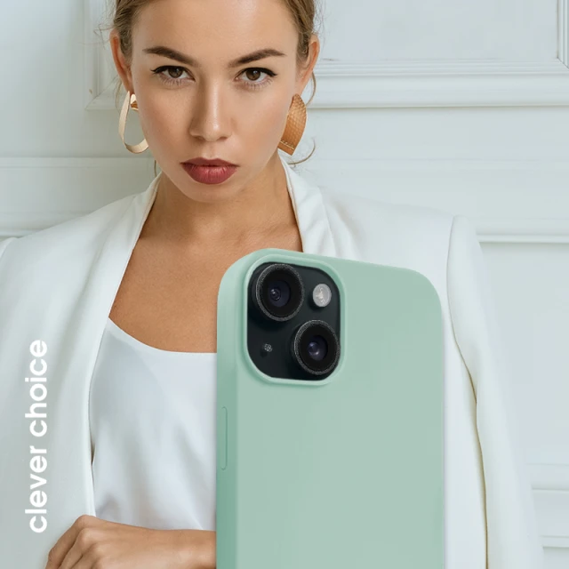 Чохол Crong Color Cover Magnetic для iPhone 15 Green (CRGCOLRMIP1561LGRN)