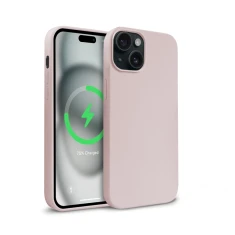 Чехол Crong Color Cover Magnetic для iPhone 15 Pink (CRGCOLRMIP1561PNK)